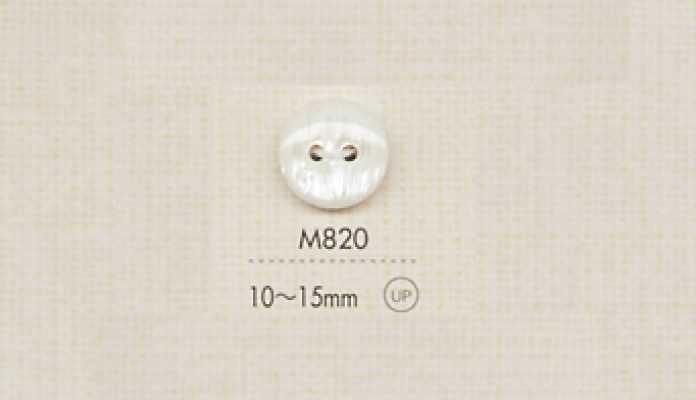 M820 DAIYA BUTTONS Botão de poliéster de 2 furos