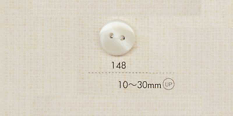 148 DAIYA BUTTONS Botão de poliéster estilo búfalo de dois furos