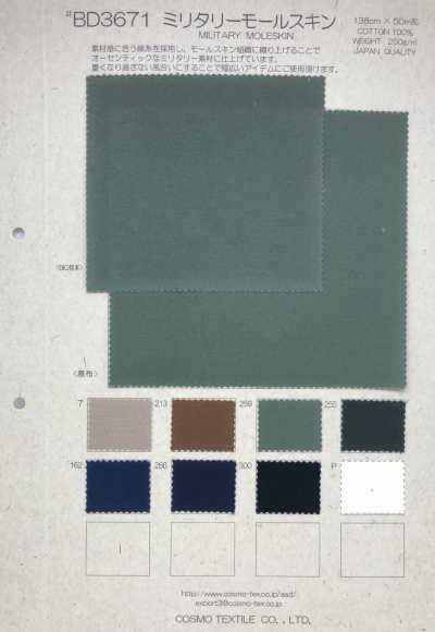 BD3671 Molesquim militar