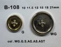 B108 Botões De Metal Coloridos Simples Para Camisas E Jaquetas[Botão] DAIYA BUTTON(DAIYA BUTTON) subfoto
