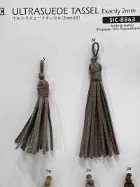 SIC-8863 Borla De Camurça Sintética De 2 Mm[Cabo De Fita] SHINDO(SIC) Foto secundária