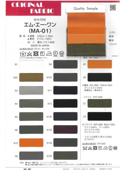 AFF009 M.A. One (rib circular)