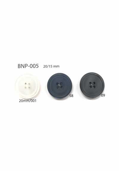 BNP-005 Botão de poliéster biológico de 4 furos