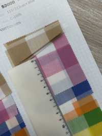 53000 Fio Xadrez/listrado Tingido Com 40 Fios[Têxtil / Tecido] VANCET Foto secundária