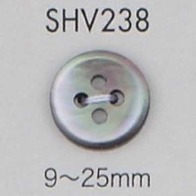SHV238 Botão de madrepérola de quatro furos