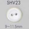 SHV23 Botão de concha de 2 furos