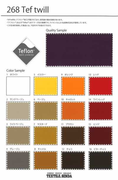 268 Tef Sarja Nylon Sarja Teflon ou Teflon Eco