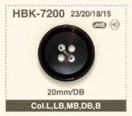 HBK-7200 Botão de chifre de material natural de búfalo d'água com 4 furos para ternos e jaquetas