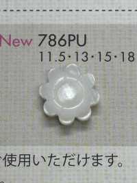 786PU Botão De Plástico Em Forma De Flor DAIYA BUTTON subfoto