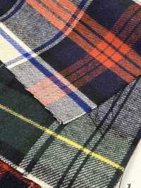 MU5087 Cheque Tartan Fuzzy[Têxtil / Tecido] Ueyama Textile subfoto