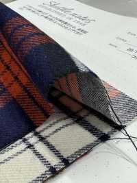 MU5087 Cheque Tartan Fuzzy[Têxtil / Tecido] Ueyama Textile subfoto