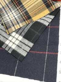 MU5087 Cheque Tartan Fuzzy[Têxtil / Tecido] Ueyama Textile subfoto