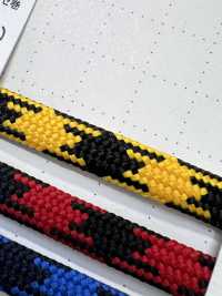 CDP-01F(M) Cordão Houndstooth 8MM[Cabo De Fita] Cordon Foto secundária