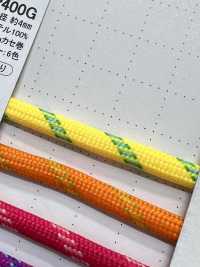 QR-400G Cordão De Poliéster De 4 Mm Com 4 Pontas[Cabo De Fita] Cordon Foto secundária