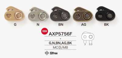 AXP5756F Trava de cordão em fundição sob pressão/latão
