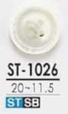 ST-1026 Botão brilhante de 4 furos Takase Shell