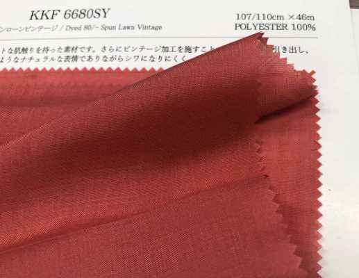 KKF6680SY 80 Spun Lawn Vintage[Têxtil / Tecido] Uni Textile subfoto