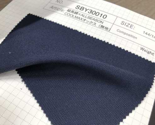 SBY30010 Super Long Cotton × ALLSEASON COOLMAX Oxford(Plain)[Têxtil / Tecido] SHIBAYA subfoto