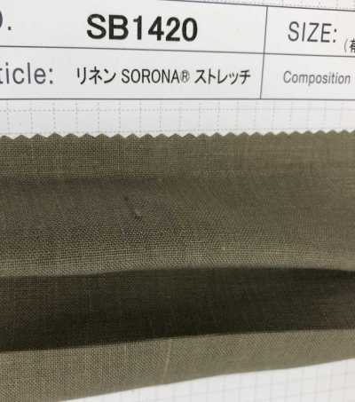 SB1420 Linen SORONA® Stretch[Têxtil / Tecido] SHIBAYA subfoto