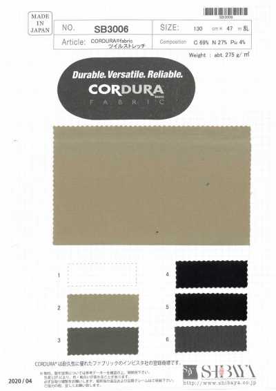 Tecido Twill Stretch CORDURA®