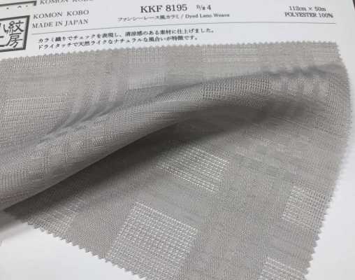 KKF8195-D/4 Tecido Leno Estilo Renda Extravagante[Têxtil / Tecido] Uni Textile subfoto