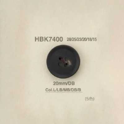 HBK7400 Botão de chifre de búfalo verdadeiro com 4 furos