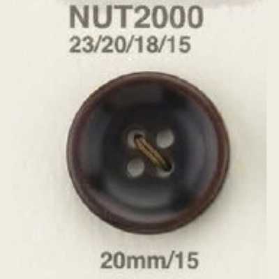 NUT2000 Botão de noz com 4 furos