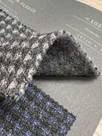 1037052 Sweater Fleece Dobby Houndstooth Print[Têxtil / Tecido] Takisada Nagoya subfoto