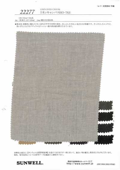 22277 Canvas de linho BIO-TKS