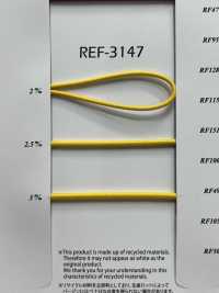 REF-3147 Cordão Elástico De Poliéster Reciclado (Tipo Duro)[Cabo De Fita] SHINDO(SIC) subfoto