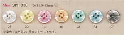 OPH338 DAIYA BUTTONS Botão de poliéster de quatro furos