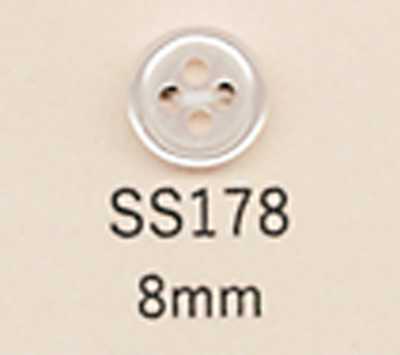 SS178 DAIYA BUTTONS Botão de poliéster de quatro furos