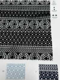 KKF5515D-15 Renda Elástica[Têxtil / Tecido] Uni Textile subfoto