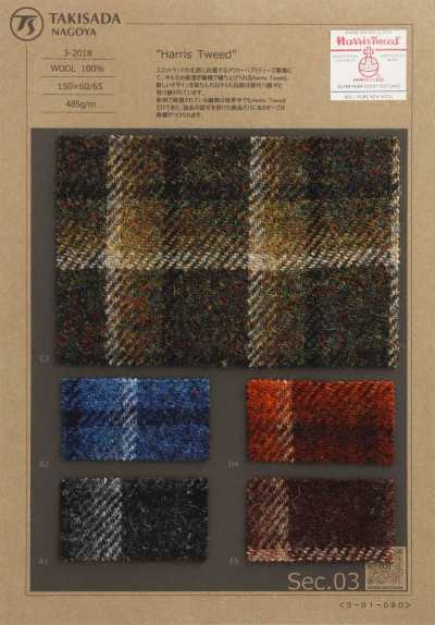 3-2018 HARRIS Harris Tweed Xadrez Grande