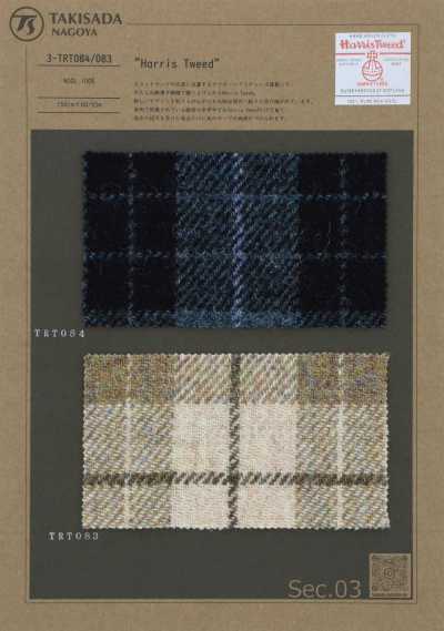 3-TRT084 HARRIS Harris Tweed xadrez tartan