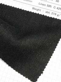 SB70708 L / C De Linho Pesado Espinha De Peixe[Têxtil / Tecido] SHIBAYA subfoto