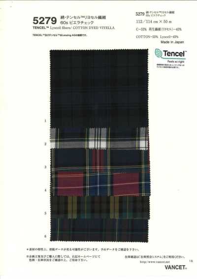 5279 Xadrez Viyella C/TENCEL 60s
