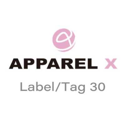 LABEL/TAG-30 Etiqueta tecida · etiqueta pendurada @ 30 JPY/peça