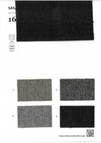 16241-1 Tweed Lavável 2WAY Herringbone[Têxtil / Tecido] SASAKISELLM subfoto