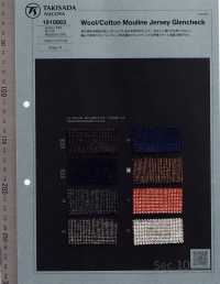 1010863 Jersey De Lã/algodão Murino Glen Check[Têxtil / Tecido] Takisada Nagoya subfoto