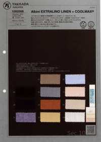 1092008 Aibini EXTRALINO LINHO X COOLMAX®[Têxtil / Tecido] Takisada Nagoya subfoto