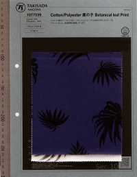1077039 Impressão De Folha De Ponto De Musgo T / C[Têxtil / Tecido] Takisada Nagoya subfoto