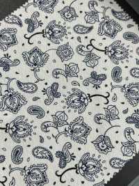 1077935 T/C Moss Stitch Paisley Print[Têxtil / Tecido] Takisada Nagoya subfoto