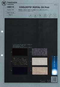 1060110 COOL DOTS® Impressão Royal Oxford[Têxtil / Tecido] Takisada Nagoya subfoto