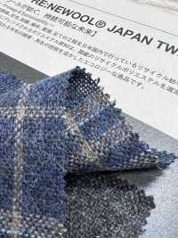 1022590 1/10 RE: NEWOOL® Cheque[Têxtil / Tecido] Takisada Nagoya subfoto