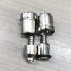 P646 4SETコマ Conjunto de 4 peças de fecho de pressão P646 (partes superiores e inferiores)