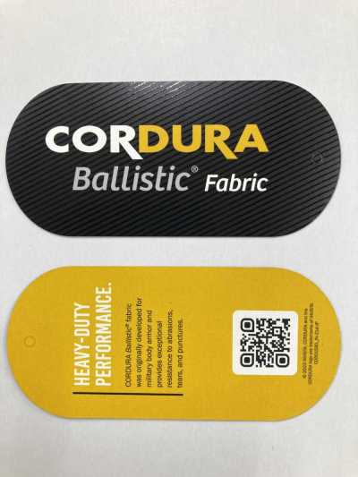TP001-CBSF Etiqueta pendente Cordura Ballistic