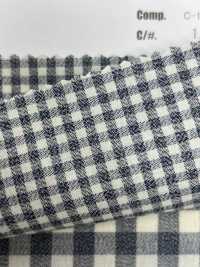 AN-9201 Cheque Indigo Heather Gingham[Têxtil / Tecido] ARINOBE CO., LTD. subfoto