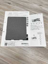 43453 LANATEC(R) LEI Poliéster Houndstooth Check[Têxtil / Tecido] SUNWELL subfoto