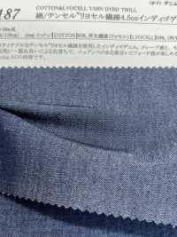 14187 Algodão/Tencel(TM) Fibra Lyocell 4,5oz Indigo Denim[Têxtil / Tecido] SUNWELL subfoto